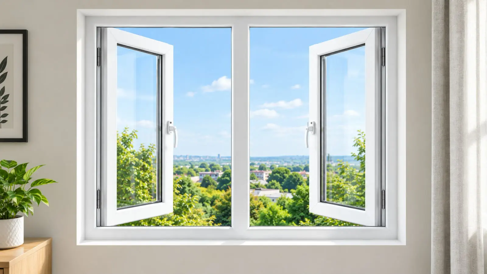 uPVC casement window profiles