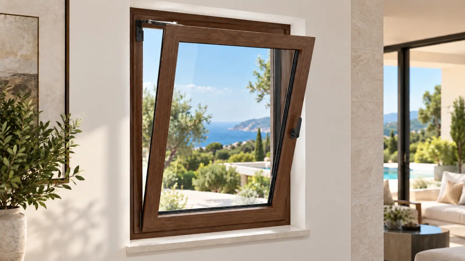 BAYDEE tilt and turn uPVC windows for European-style homes