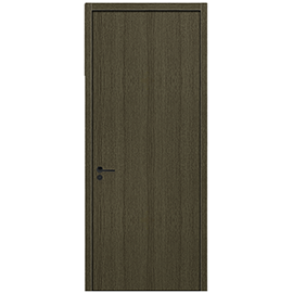 WPC DOOR COVER SYSTEM walnut color