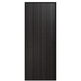 WPC Door cover system dark color